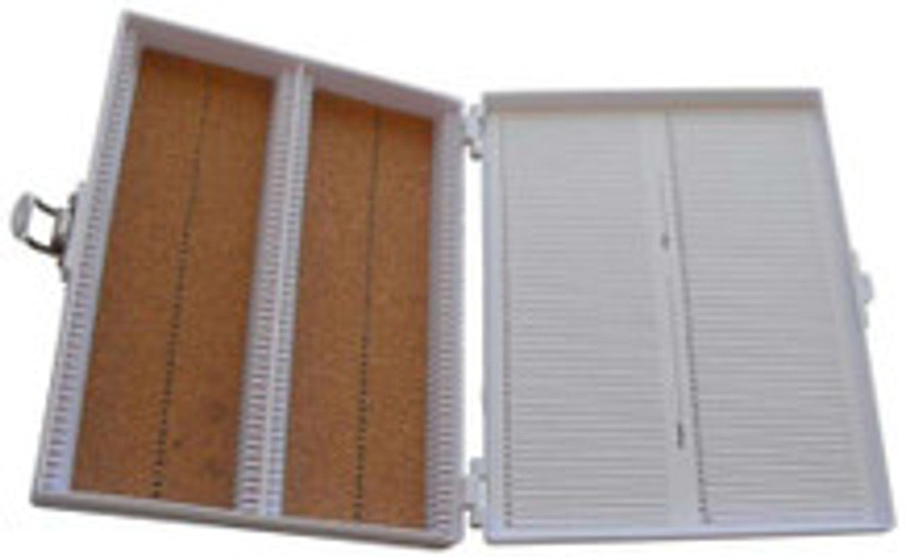 100-PLACE PREMIUM MICROSCOPE SLIDE BOXES