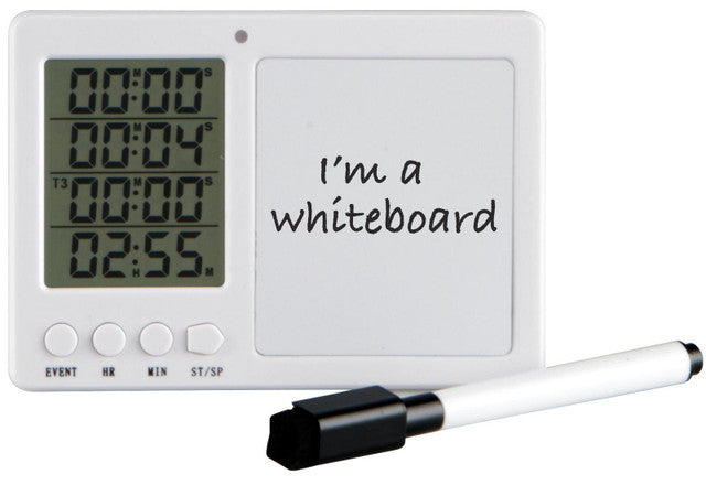4-WAY TIMER WITH WHITEBOARD / PEN