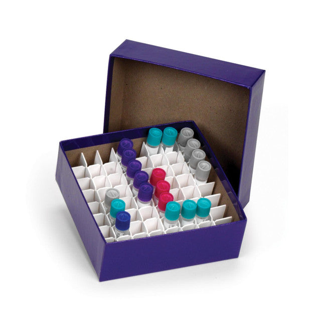 CARDBOARD CRYOGENIC VIAL BOXES
