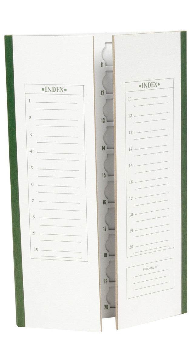 20-PLACE CARDBOARD SLIDE TRAYS