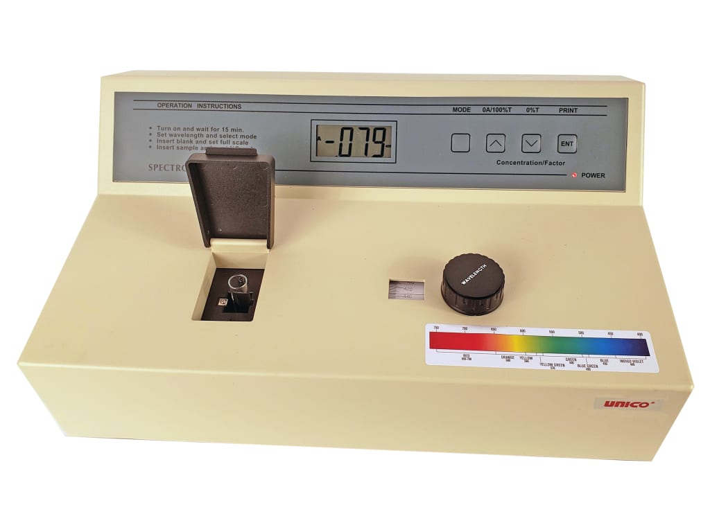 Unico S-1100RS Spectrophotometer, 10nm, 110V