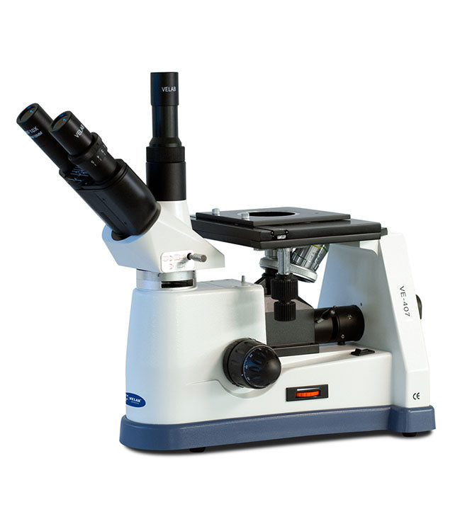 VE-407 Trinocular Inverted Metallographic Microscope (Advanced)
