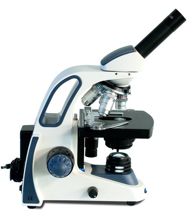 VE-M5 Biological Monocular Microscope w/ Quadruple Nose Piece (Intermediate)