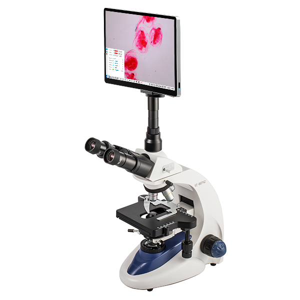 VE-B6 PAD Trinocular Microscope with Integrated 10.5" Tablet