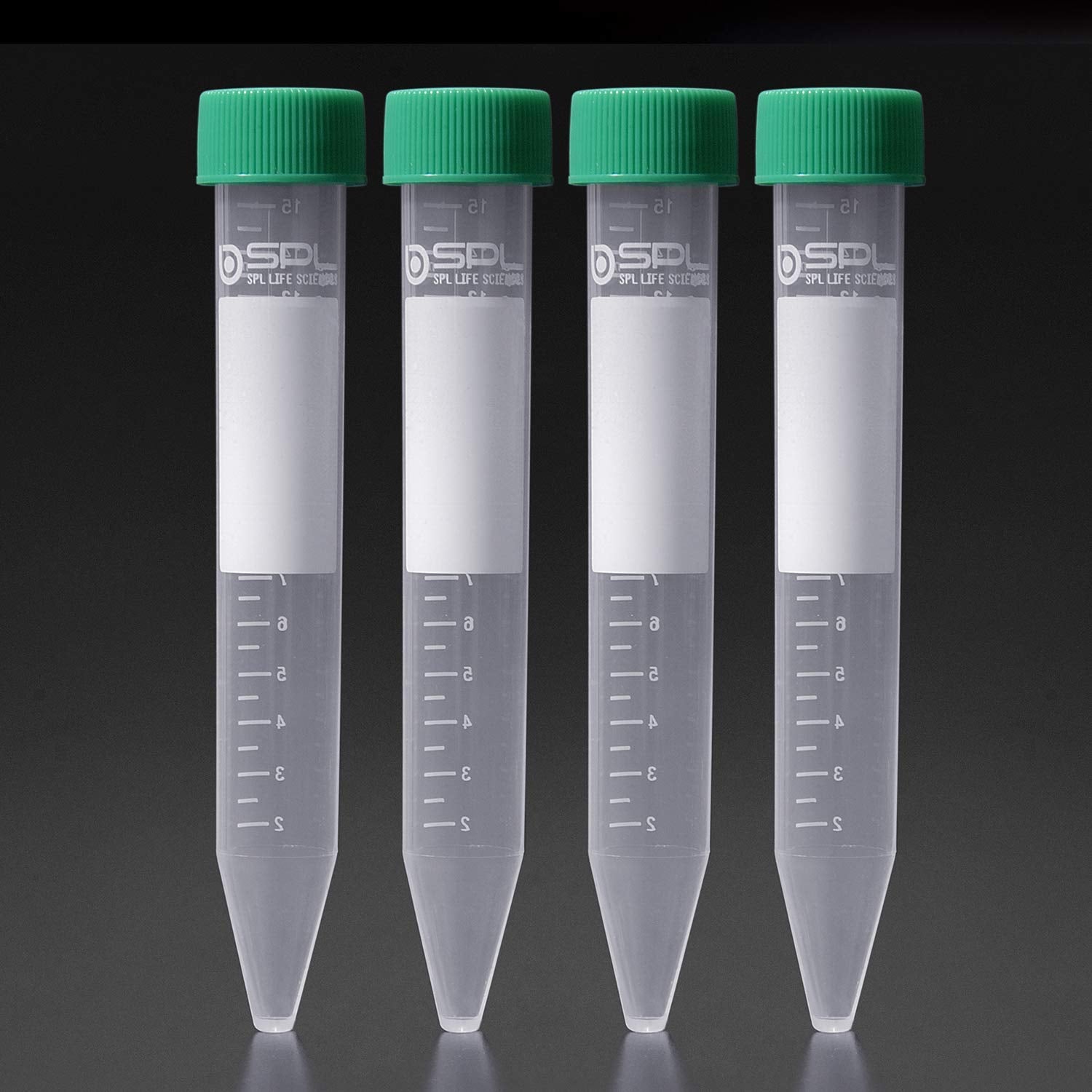 SPL Conical Tube-15mL, Conical Bottom, PP/HDPE, 15mL, RCF 13000xg, Sterile, Case of 500