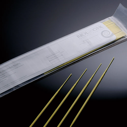 Biologix 65-0002 Yellow PS Inoculating Needles (Pack of 1000)