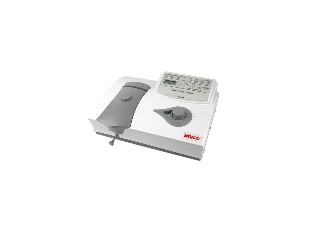 Unico S-1200 Spectrophotometer with V-type Tube Holder, 5nm, 110V