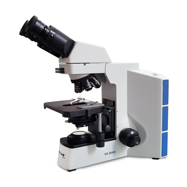 VE-B400 Binocular Biological Microscope w/ Koehler Illumination  and Plan Achromatic Objectives