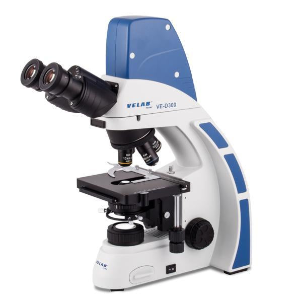 VE-D300 Digital Biological  Binocular Microscope w/ Plan Achromatic Objectives