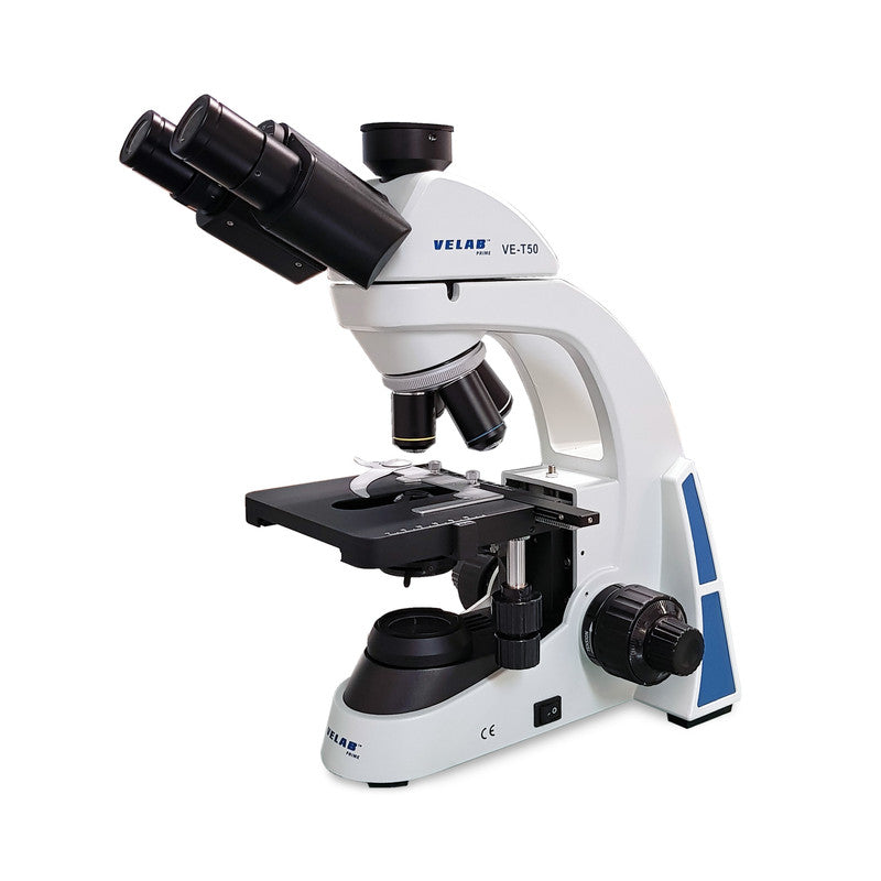VE-T50 Biological Trinocular Microscope w/ Plan Achromatic Objectives