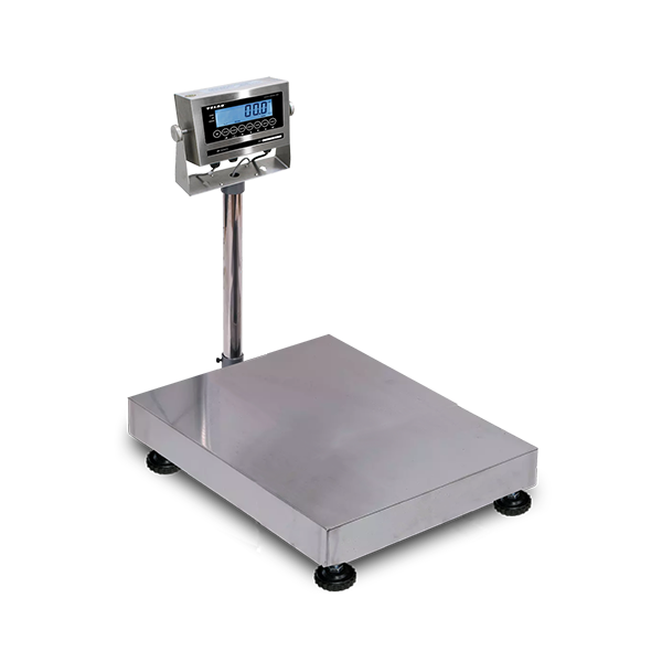 VE-WD300L Washdown Bench and Floor Scales, 300kg/660lb, 50g/0.1lb