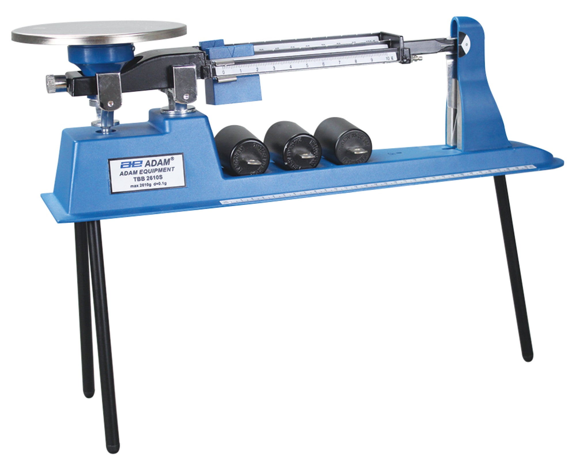 Adam Equipment TBB 2610S TBB Triple Beam Balances, 2610 g x 0.1 g