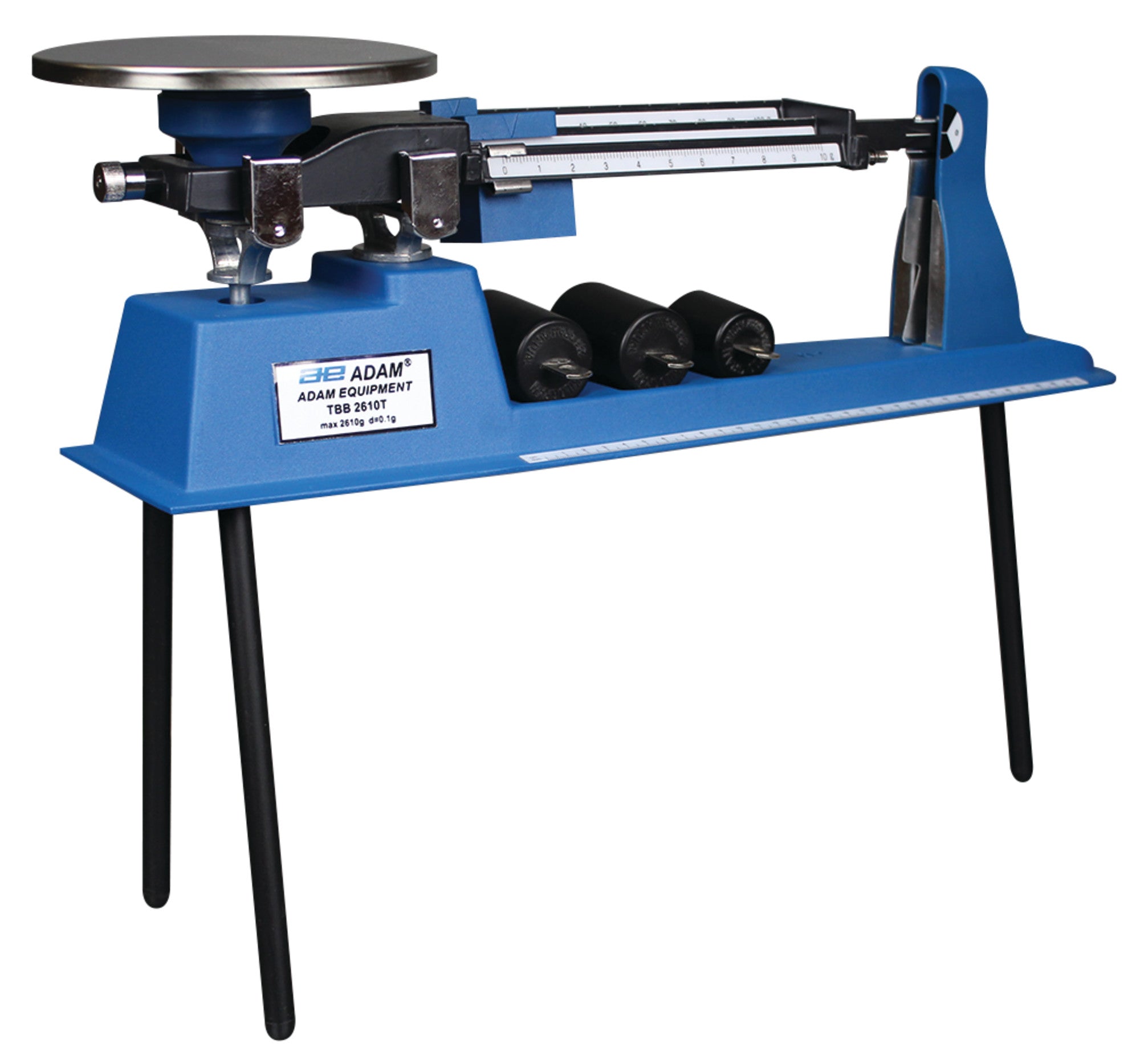 Adam Equipment TBB 2610T TBB Triple Beam Balances, 2610 g x 0.1 g